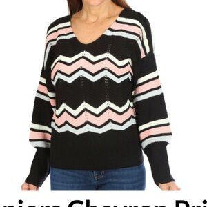 FCT Chevron knit sweater small